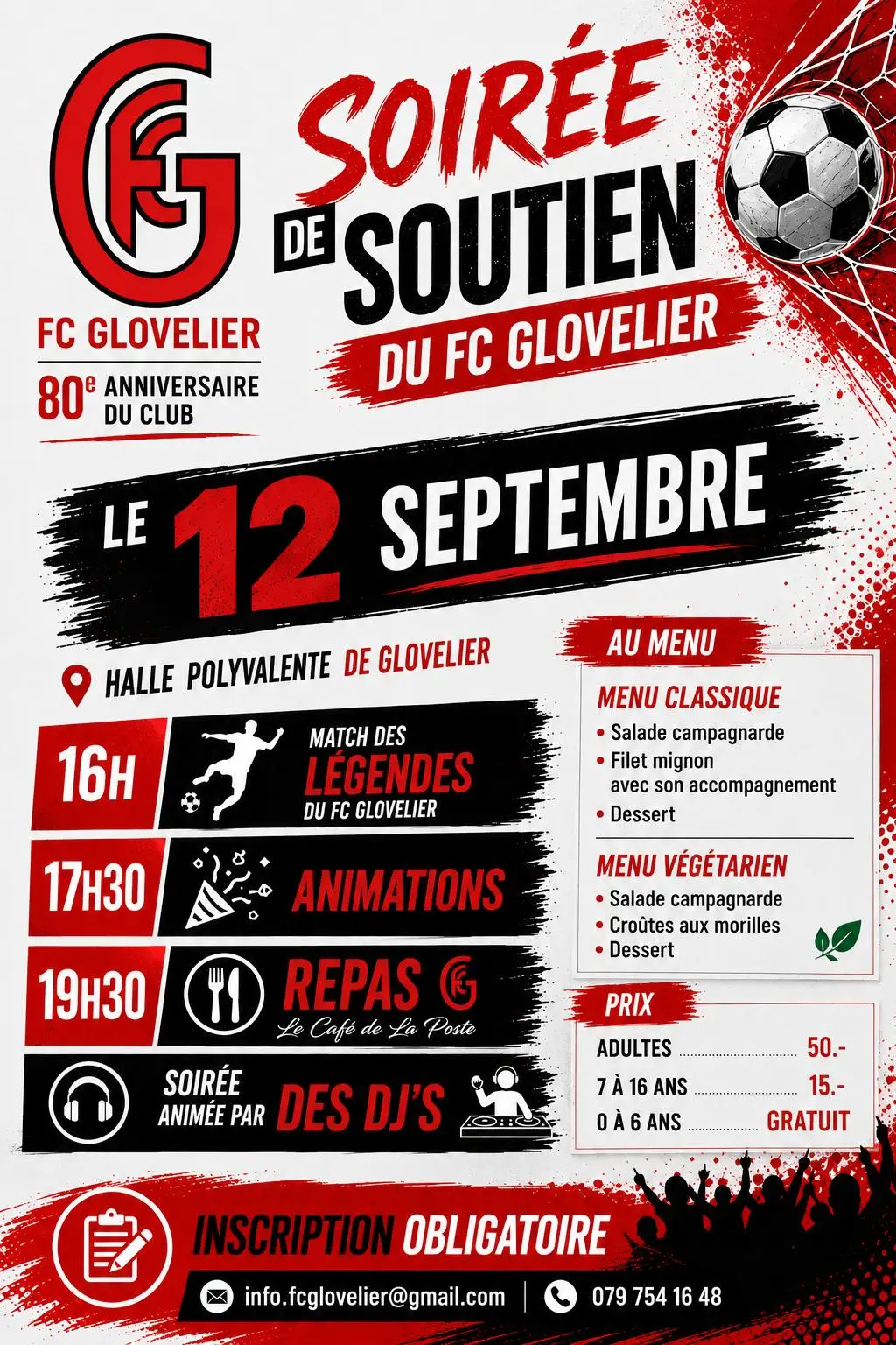 FC Glovelier Logo